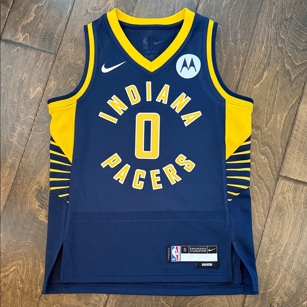 Indiana Pacers Haliburton Basketball Jersey